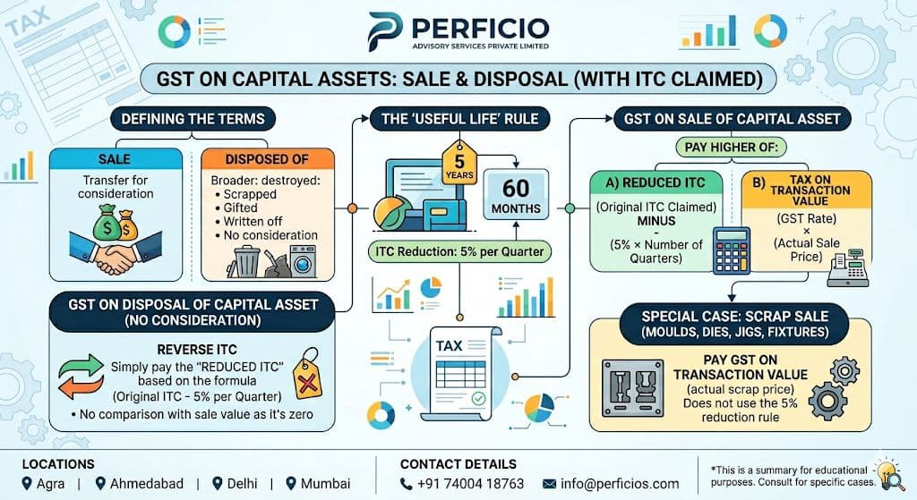 GST on Capital Assets explained 