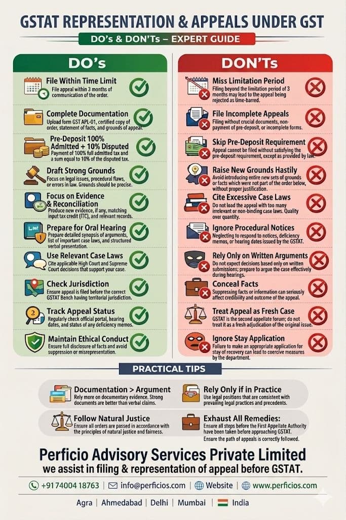 📢 GSTAT Representation & Appeals under GST   